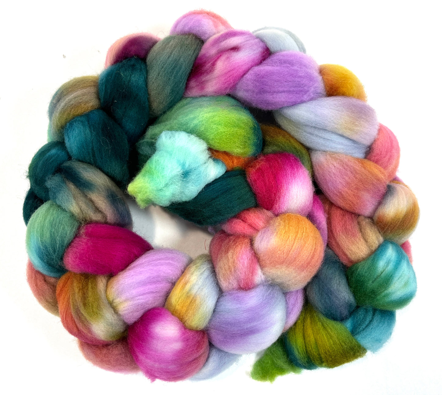 Day's End 1223-02 - 4.4 oz Targhee wool combed top, roving, spinning fiber, handspinning, felting, needle felting, weaving supplies