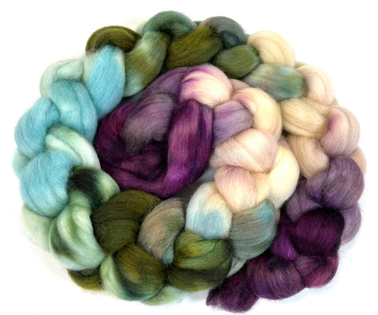 Limited Edition 0523-02 - 4 oz Corriedale wool combed top, roving, spinning fiber, handspinning, felting, needle felting, weaving supplies