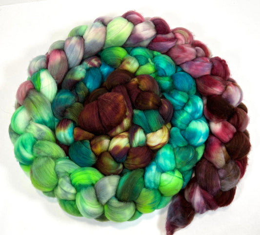 Day's End 0727-02 - 9.3 oz 18.5 micron SUPERWASH Merino wool combed top, roving, spinning fiber, handspinning, baby yarn