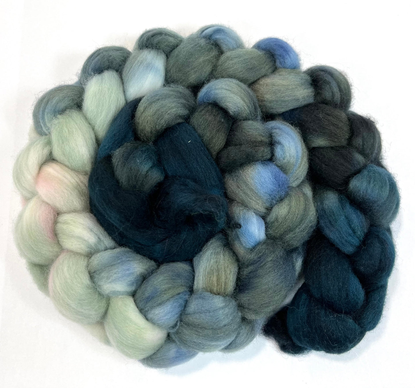 The River Styx Oopsie, 4 oz Cormo wool combed top, roving, spinning fiber, handspinning, felting, needle felting, weaving supplies