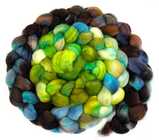 Day’s End 1230-05, 6.9 oz BFL wool combed top, roving, spinning fiber, handspinning, felting, needle felting, weaving supplies