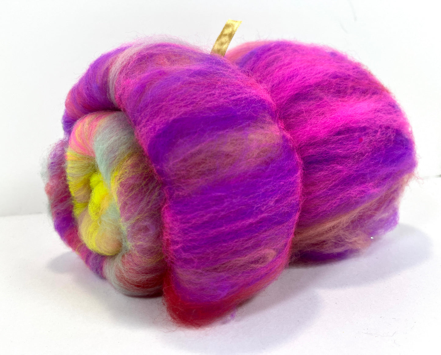 Crayon Box Batt 0814-02 - 2.4 oz Soft wool, spinning fiber, drumcarded, handspinning, nuno, felting wool