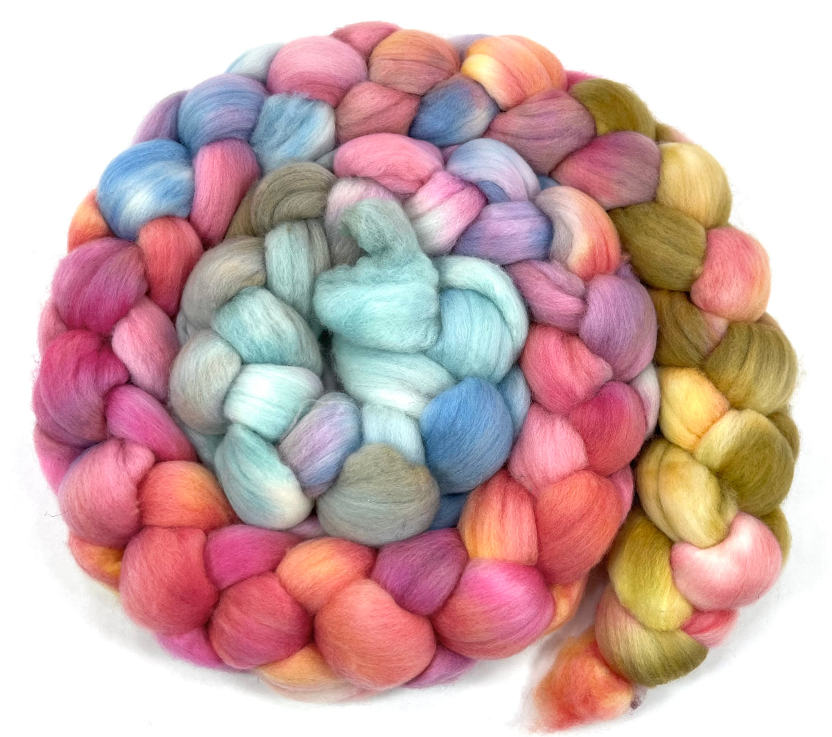 Day's End 0901-02 - 7 oz 18.5 micron Merino wool combed top, roving, spinning fiber, handspinning, felting, needle felting, weaving supplies