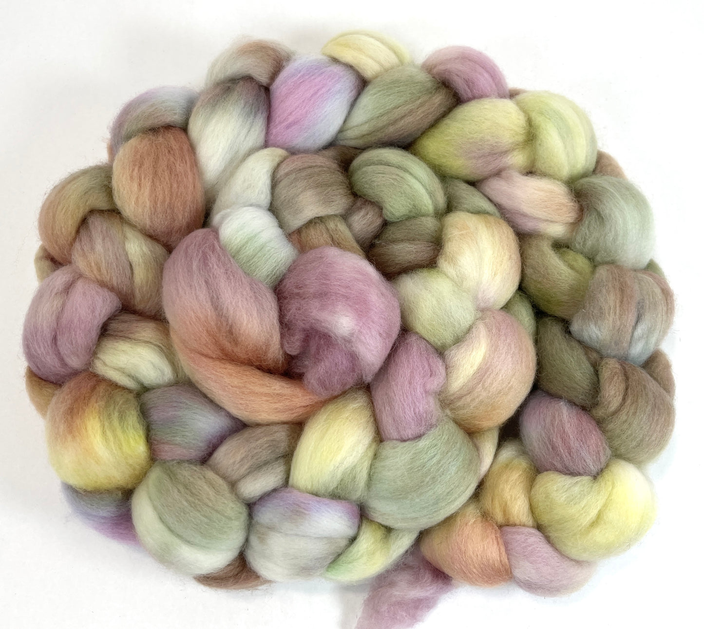 Day's End 0912-02, 4.3 oz Falkland Merino wool combed top, roving, spinning fiber, handspinning, felting, needle felting, weaving supplies