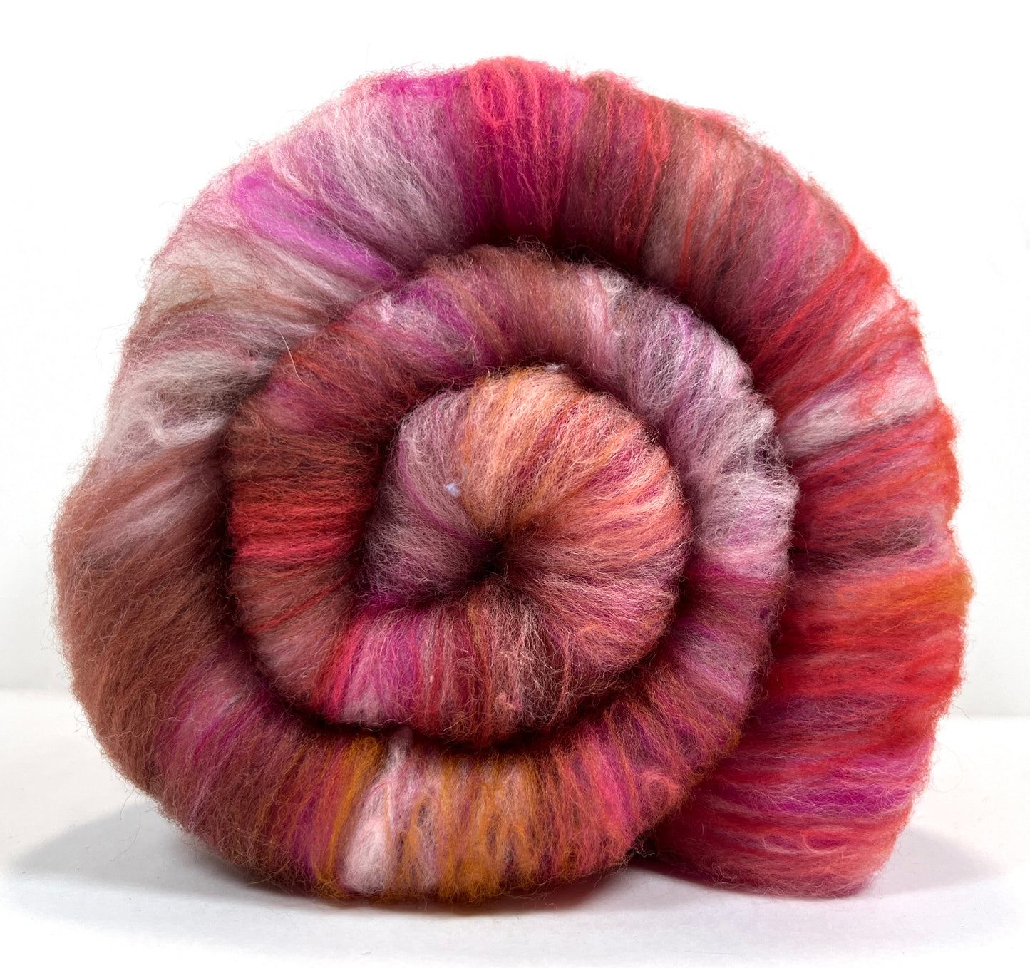 Crayon Box Batt 0826-05 - 3.7 oz Soft wool, spinning fiber, drumcarded, handspinning, nuno, felting wool