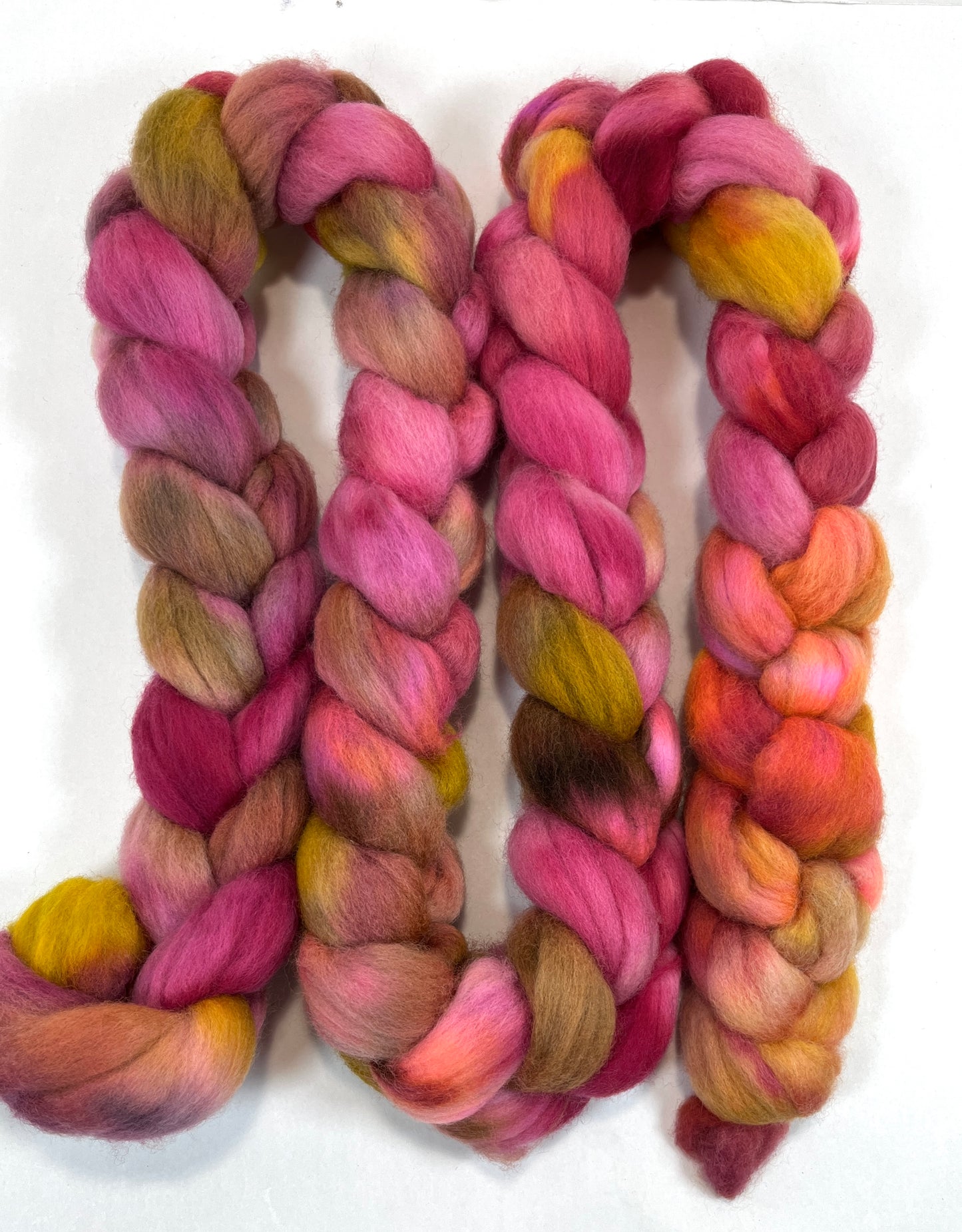 Day's End 0819-02, 7.4 oz Cormo wool combed top, roving, spinning fiber, handspinning, felting, needle felting, weaving supplies