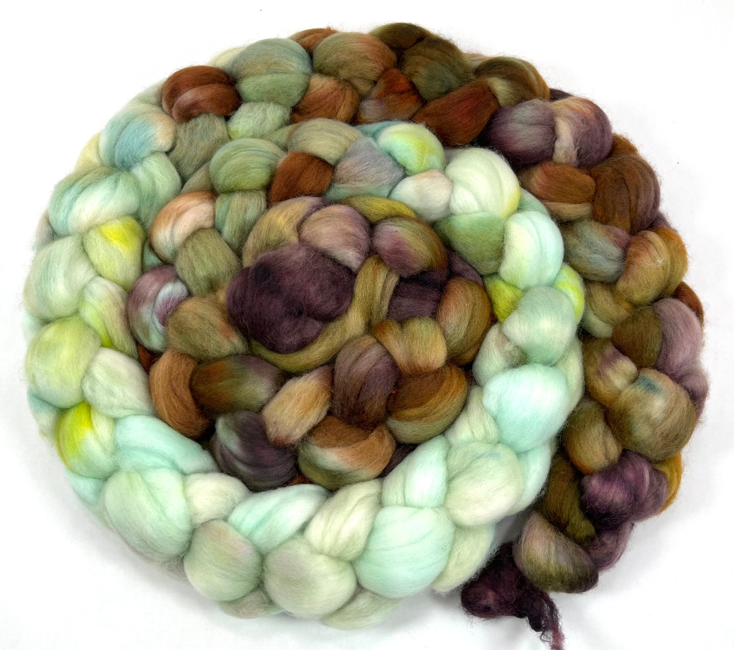 Day's End 0902-02 - 8.4 oz Polwarth wool combed top, roving, spinning fiber, handspinning, felting, needle felting, weaving supplies