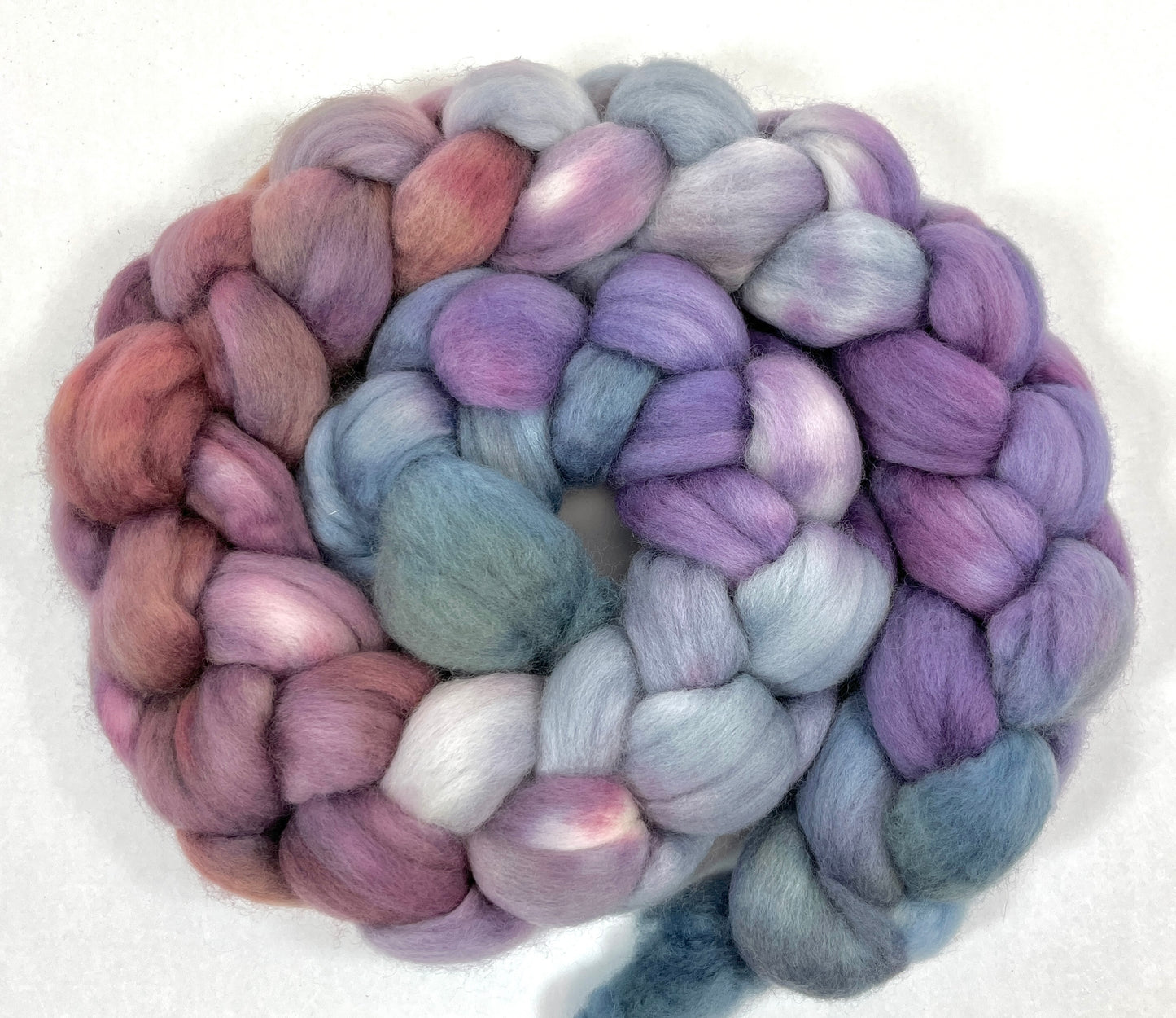 Limited Edition 0628-04 - 4 oz Polwarth wool combed top, roving, spinning fiber, handspinning, felting, needle felting, weaving supplies