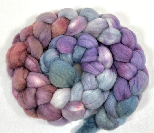 Limited Edition 0628-04 - 4 oz Polwarth wool combed top, roving, spinning fiber, handspinning, felting, needle felting, weaving supplies
