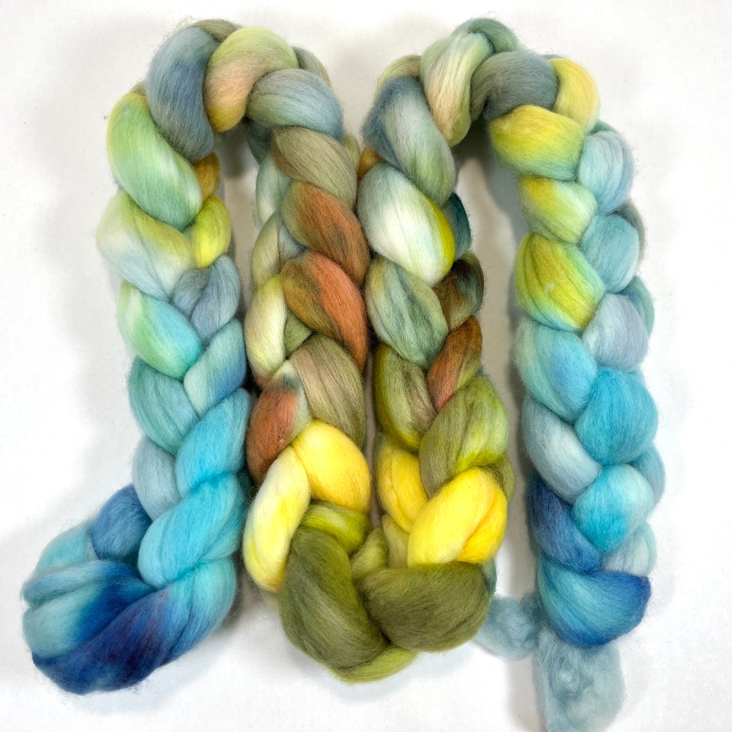 Day's End 0825-01, 6.3 oz Polwarth wool combed top, roving, spinning fiber, handspinning, felting, needle felting, weaving supplies