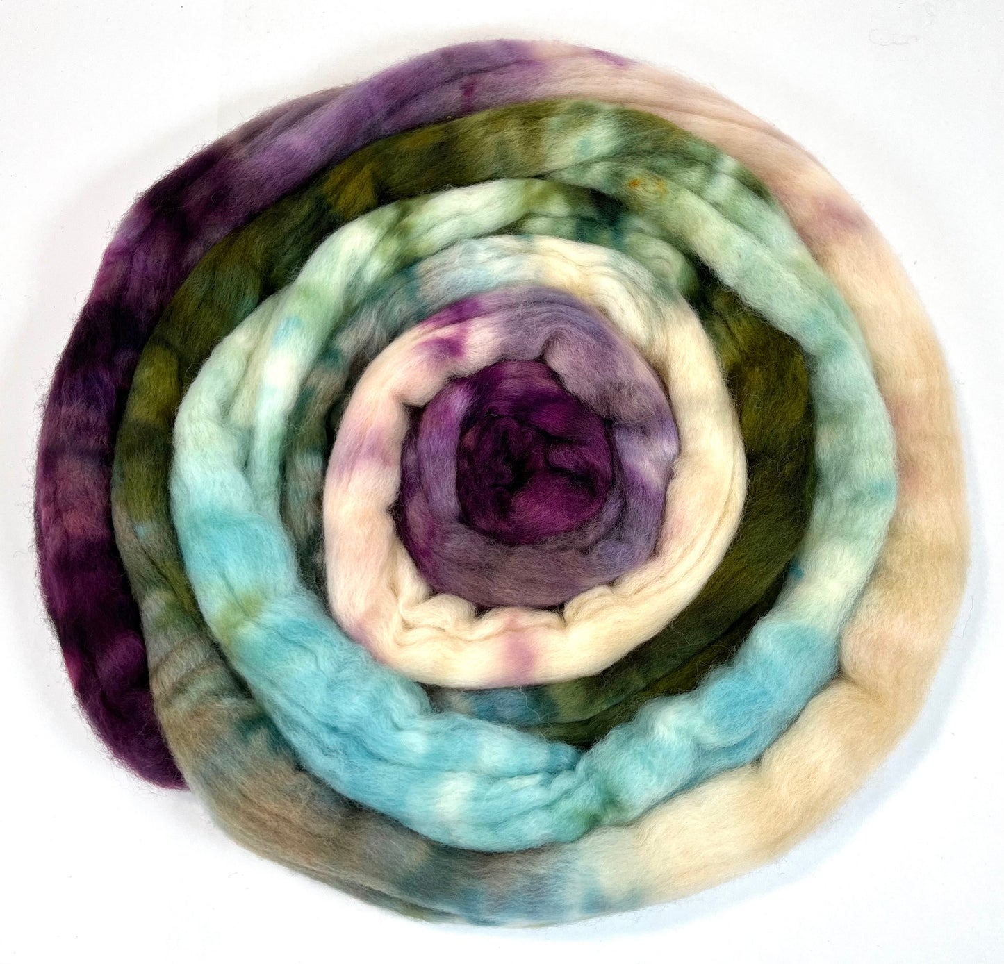 Limited Edition 0523-02 - 4 oz Corriedale wool combed top, roving, spinning fiber, handspinning, felting, needle felting, weaving supplies
