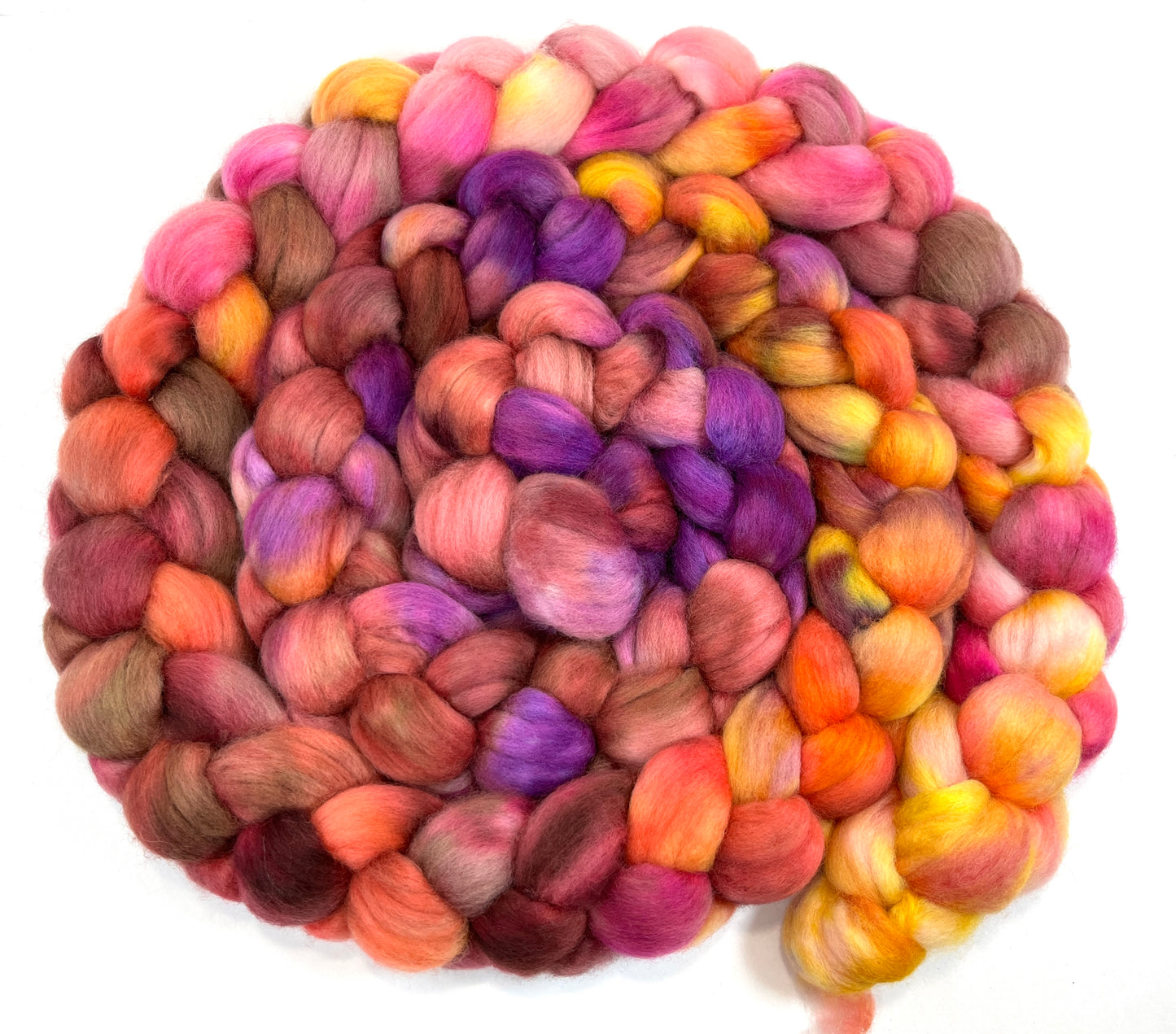 Day's End 0830-02B, 9.6 oz Polwarth wool combed top, roving, spinning fiber, handspinning, felting, needle felting, weaving supplies