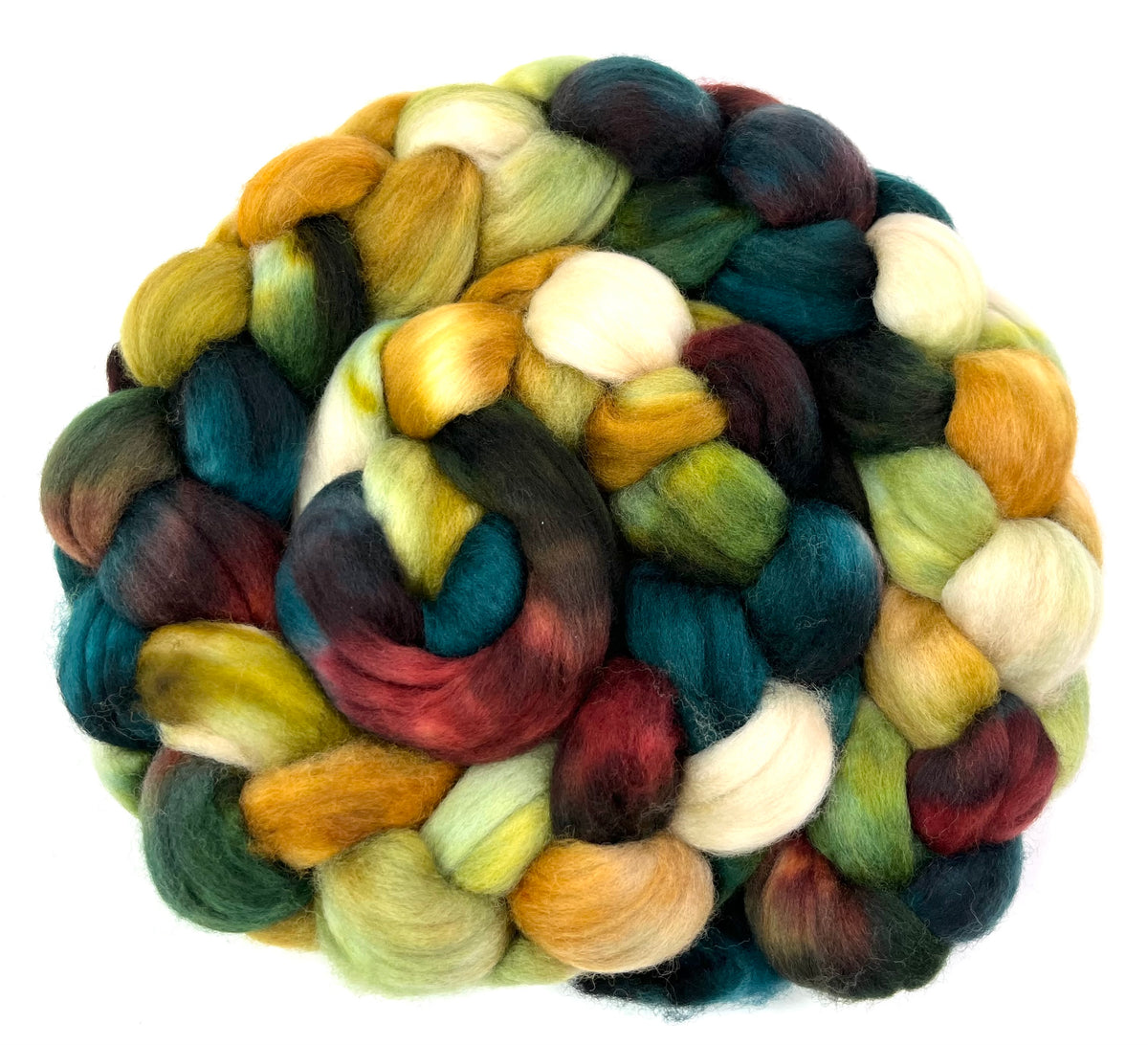 Limited Edition 1018-02 - 4 oz Falkland Merino wool combed top, roving, spinning fiber, handspinning, felting, needle felting, weaving supplies