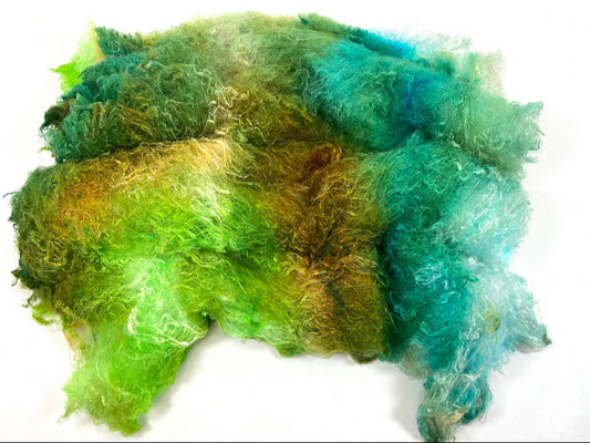 Silk Laps, 0621-09, mulberry silk, nuno, wet felting, spinning fiber, art yarn, handspinning, felting fiber, corespinning