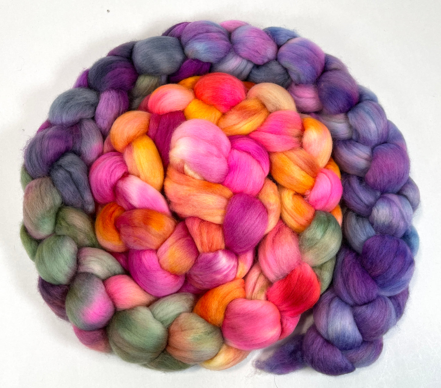 Day's End 1110-06, 6.6 oz Polwarth wool combed top, roving, spinning fiber, handspinning, felting, needle felting, weaving supplies