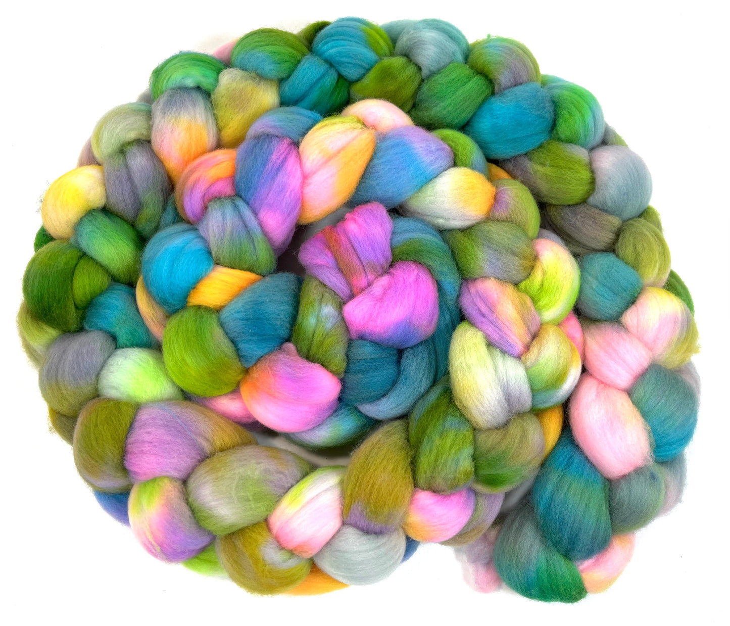 Day's End 0506-01 - 8.7 Targhee wool combed top, roving, spinning fiber, handspinning, felting, needle felting, weaving supplies