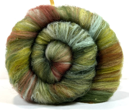 Crayon Box Batt 0922-01 - 3.6 oz Soft wool, NO SPARKLE, spinning fiber, drumcarded, handspinning, nuno, felting wool