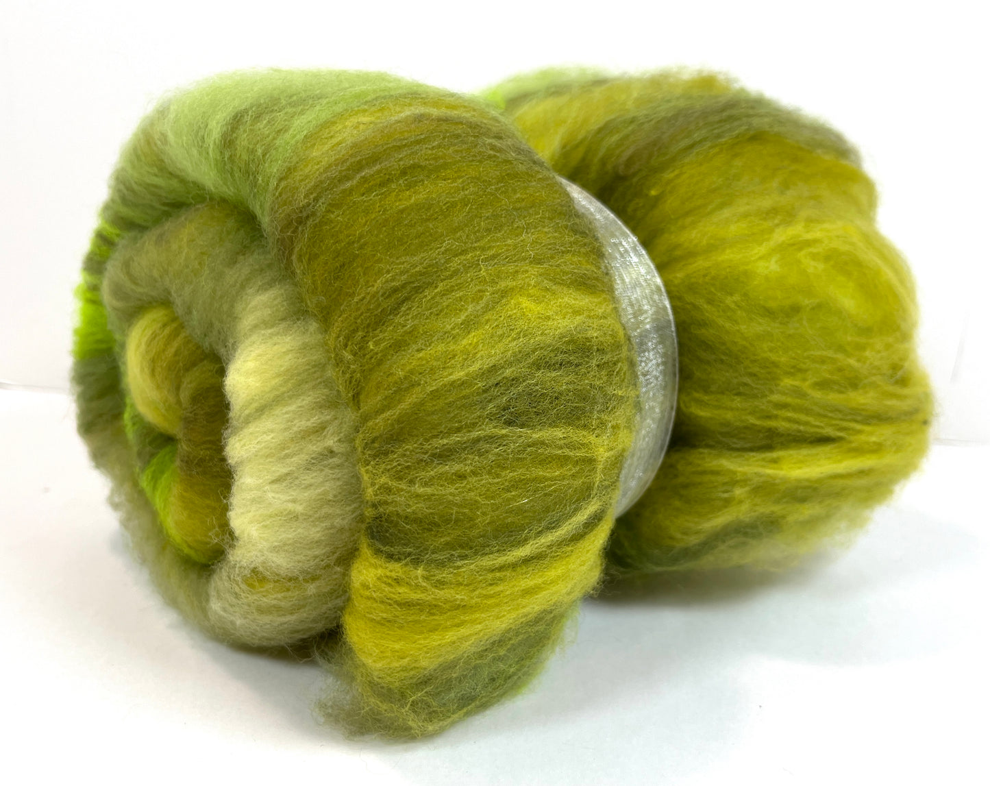 Crayon Box Batt 1027-02 - 2.8 oz Soft wool, NO SPARKLE, spinning fiber, drumcarded, handspinning, nuno, felting wool