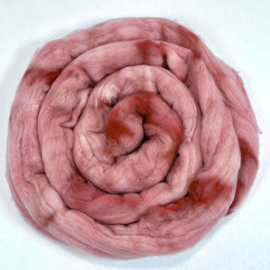 Test Color 0824-01, 2.2 oz 14.5 micron Merino wool combed top, roving, spinning fiber, handspinning, felting, needle felting, weaving supplies