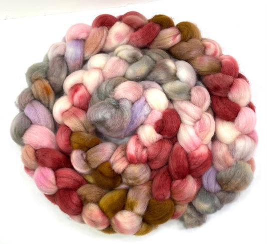Day's End 1006-03 - 7.4 oz Bluefaced Leicester wool combed top, roving, spinning fiber, handspinning, felting, needle felting, weaving supplies