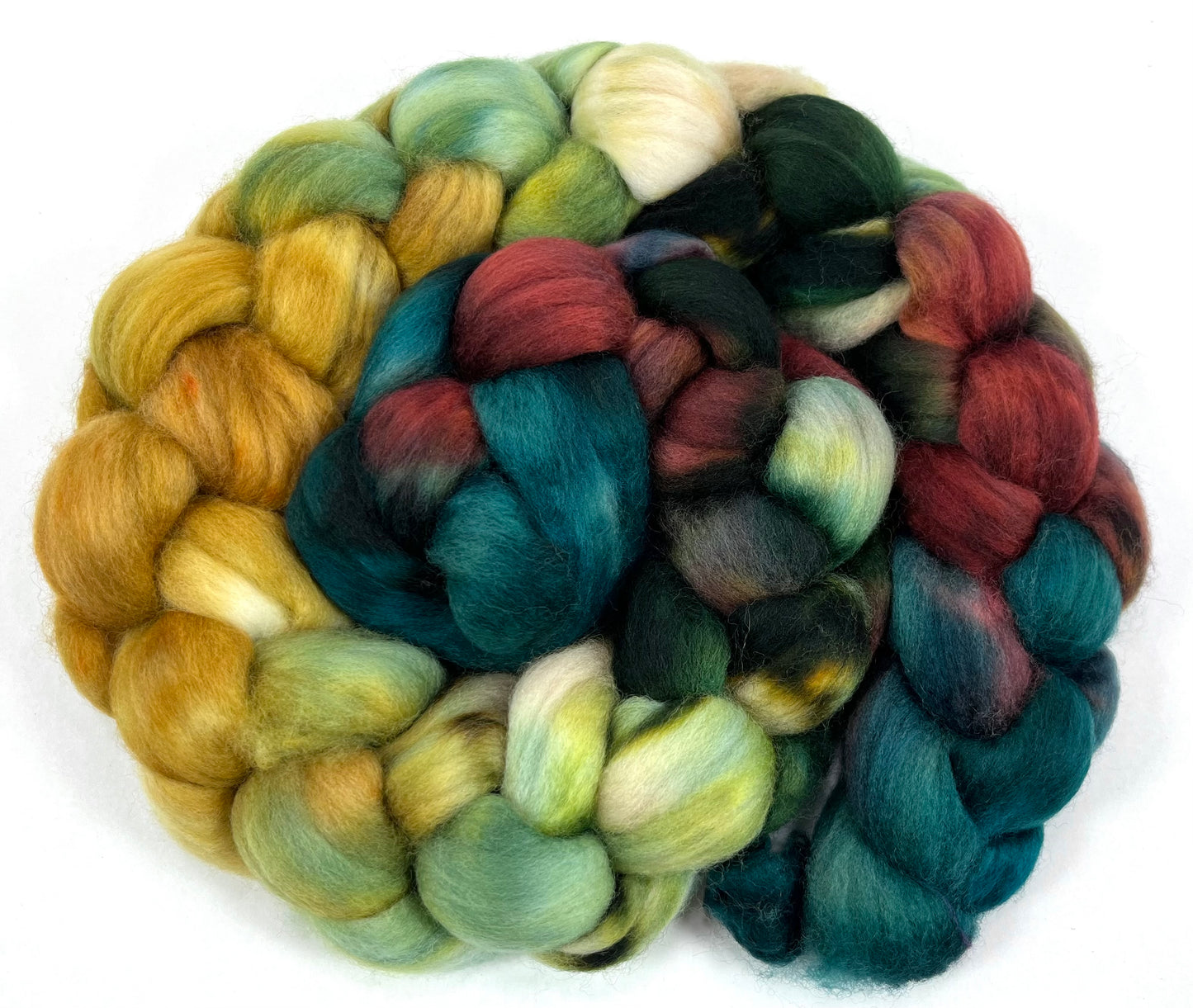 Day's End 0831-01 - 4 oz Polwarth wool combed top, roving, spinning fiber, handspinning, felting, needle felting, weaving supplies
