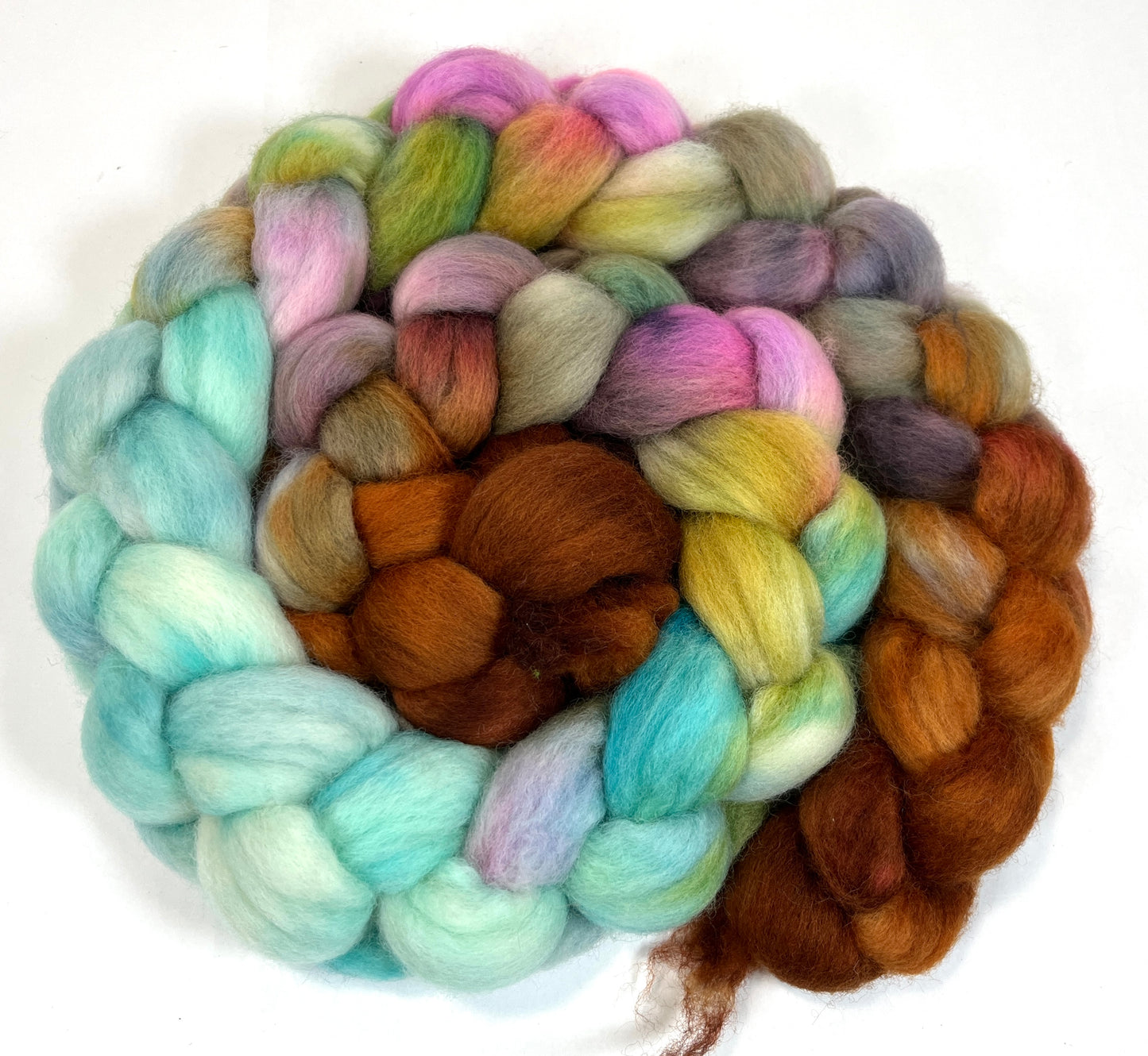 Day's End 0320-01 - 6.1 oz Corriedale wool combed top, roving, spinning fiber, handspinning, felting, needle felting, weaving supplies