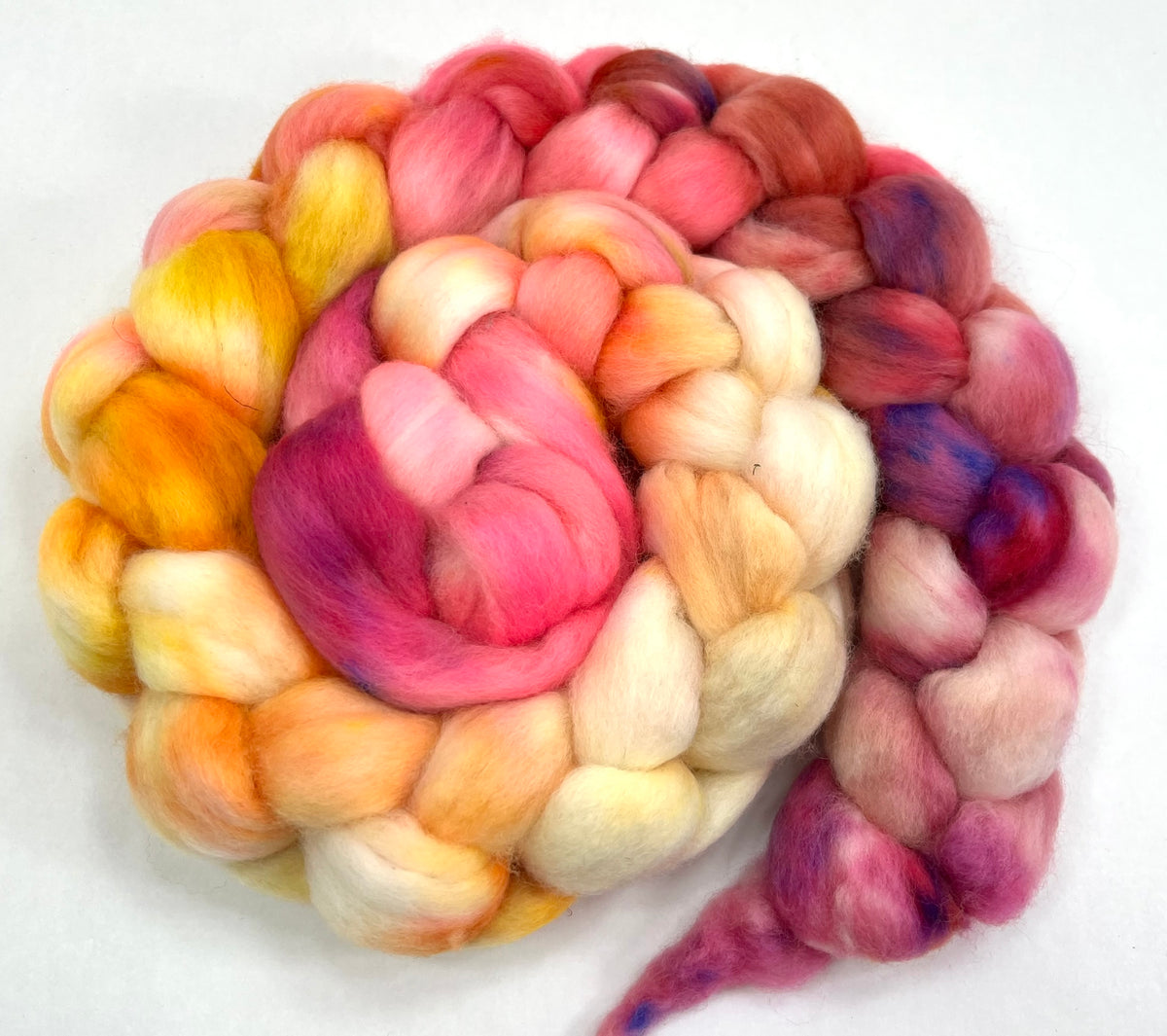 Day's End 0922-03 - 4 oz 18.5 micron Merino wool combed top, roving, spinning fiber, handspinning, felting, needle felting, weaving supplies