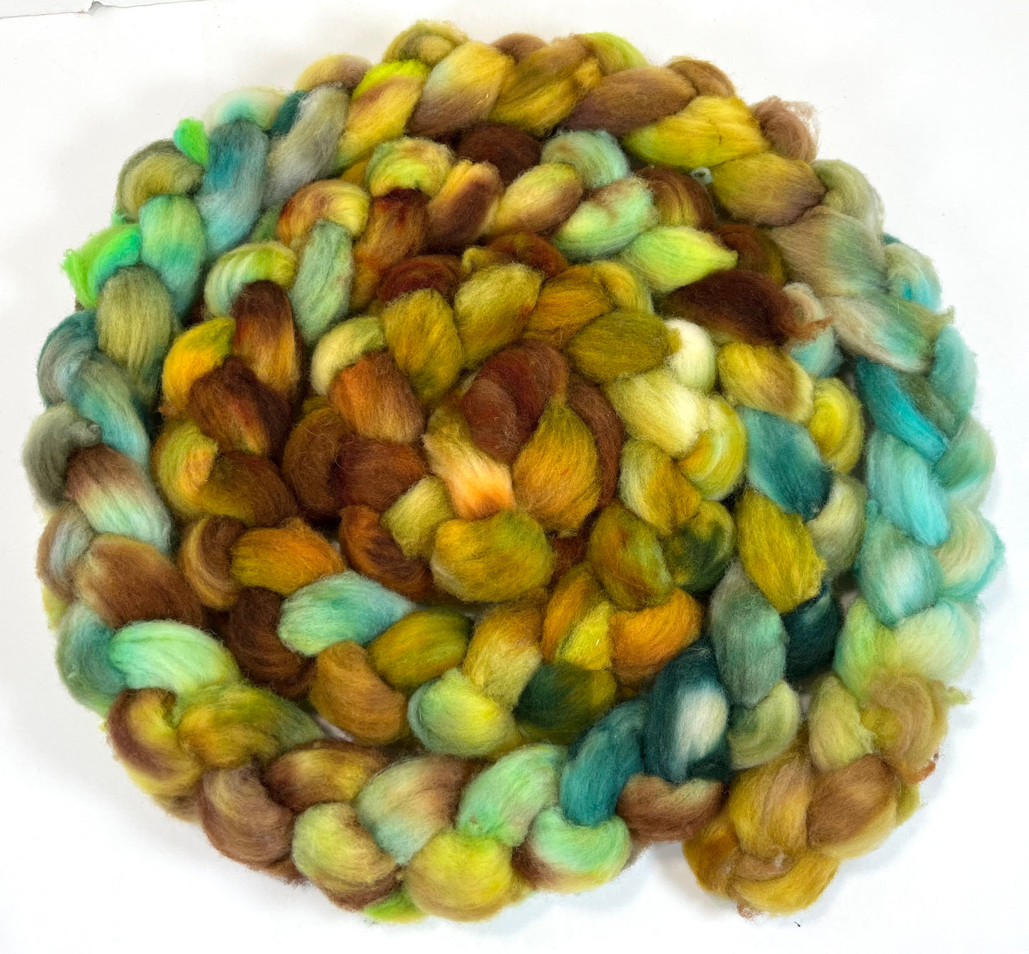 Day’s End 0702-01 - 7.6 SUPERWASH Merino wool ROVING, sliver, spinning fiber, handspinning, carded wool