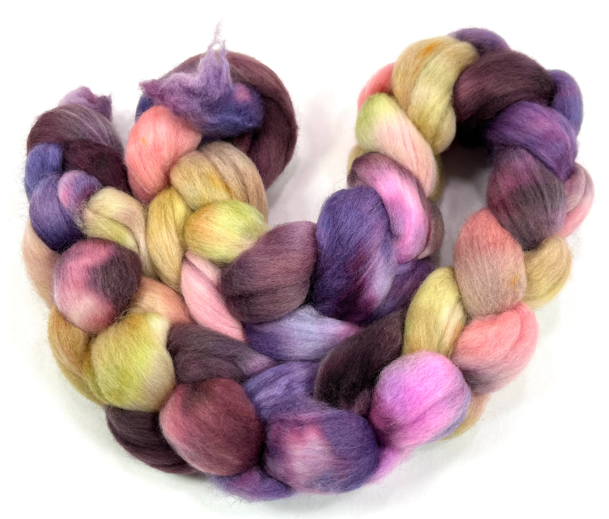 Day's End 0831-02 - 4 oz Polwarth wool combed top, roving, spinning fiber, handspinning, felting, needle felting, weaving supplies