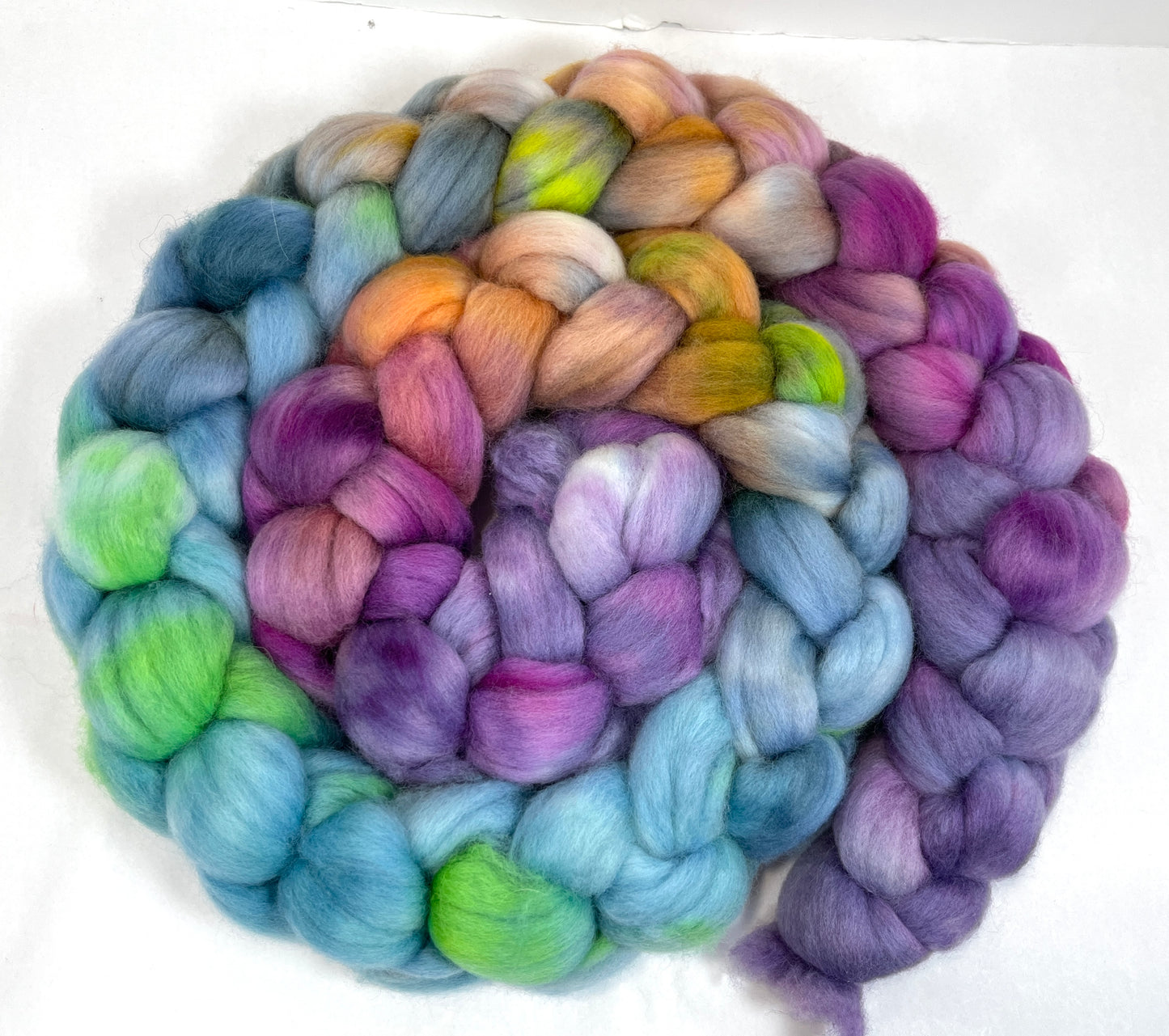 Day's End 0212-05, 6 oz Polwarth wool combed top, roving, spinning fiber, handspinning, felting, needle felting, weaving supplies