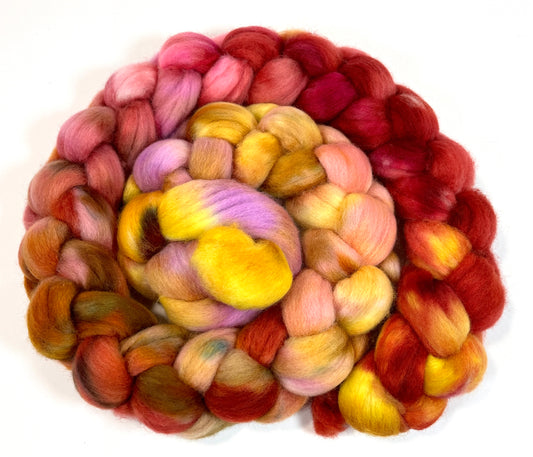 Day's End 0412-03 - 5.6 oz Cormo wool combed top, roving, spinning fiber, handspinning, felting, needle felting, weaving supplies