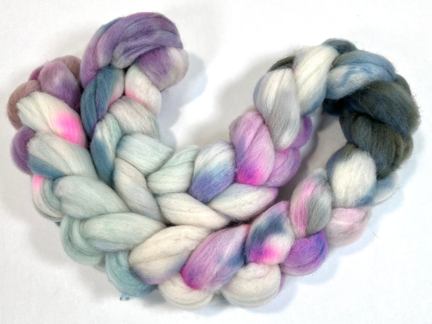 Day's End 0701-02 - 4 Cormo wool combed top, roving, spinning fiber, handspinning, felting, needle felting, weaving supplies