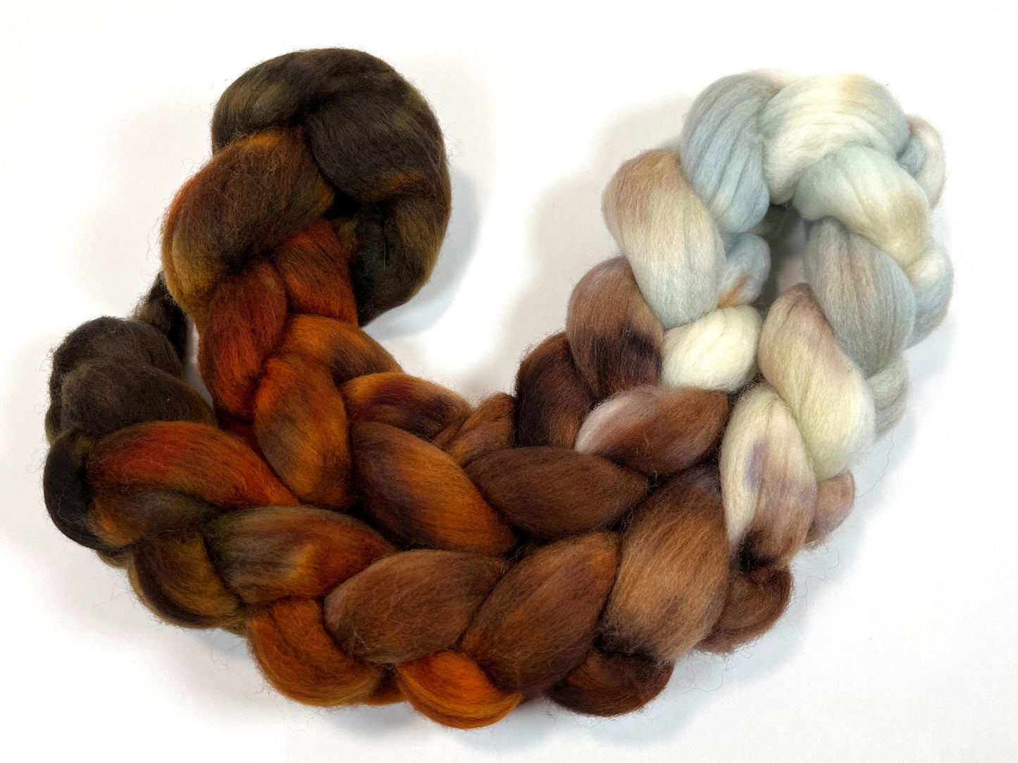 Day's End 0320-04A- 4 oz Cormo wool combed top, roving, spinning fiber, handspinning, felting, needle felting, weaving supplies
