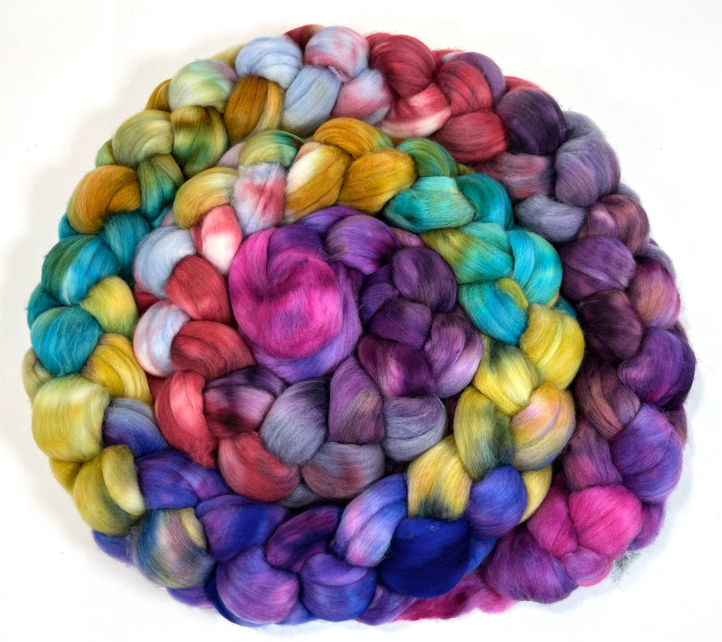 Day's End 0701-01 - 8.5 oz 18.5 micron wool combed top, roving, spinning fiber, handspinning, felting, needle felting, weaving supplies