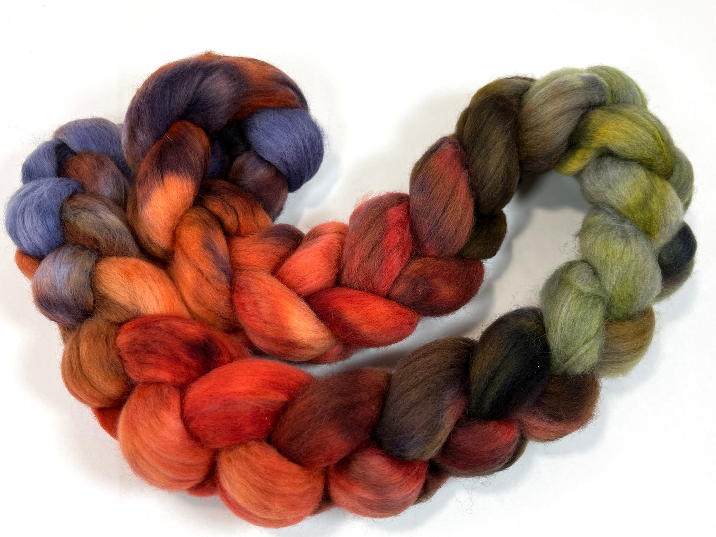 Day's End 0320-07 - 4 oz Cormo wool combed top, roving, spinning fiber, handspinning, felting, needle felting, weaving supplies
