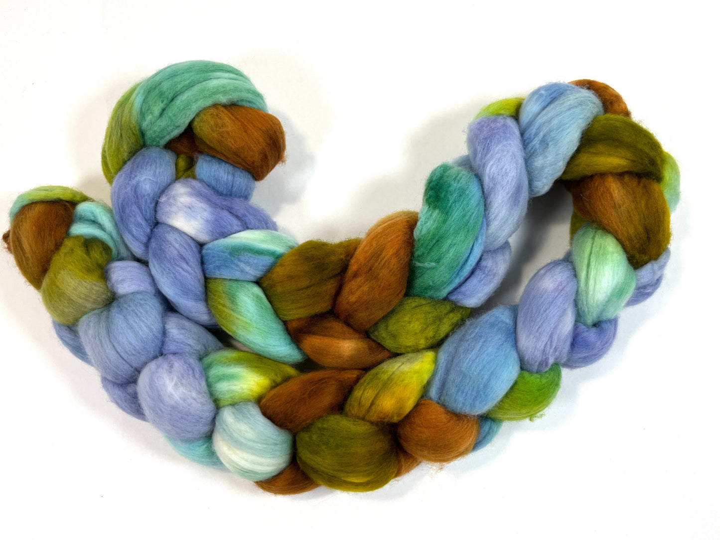 Gaia SC - 4 oz 14.5 micron Merino wool combed top, roving, spinning fiber, handspinning, felting, needle felting, weaving supplies