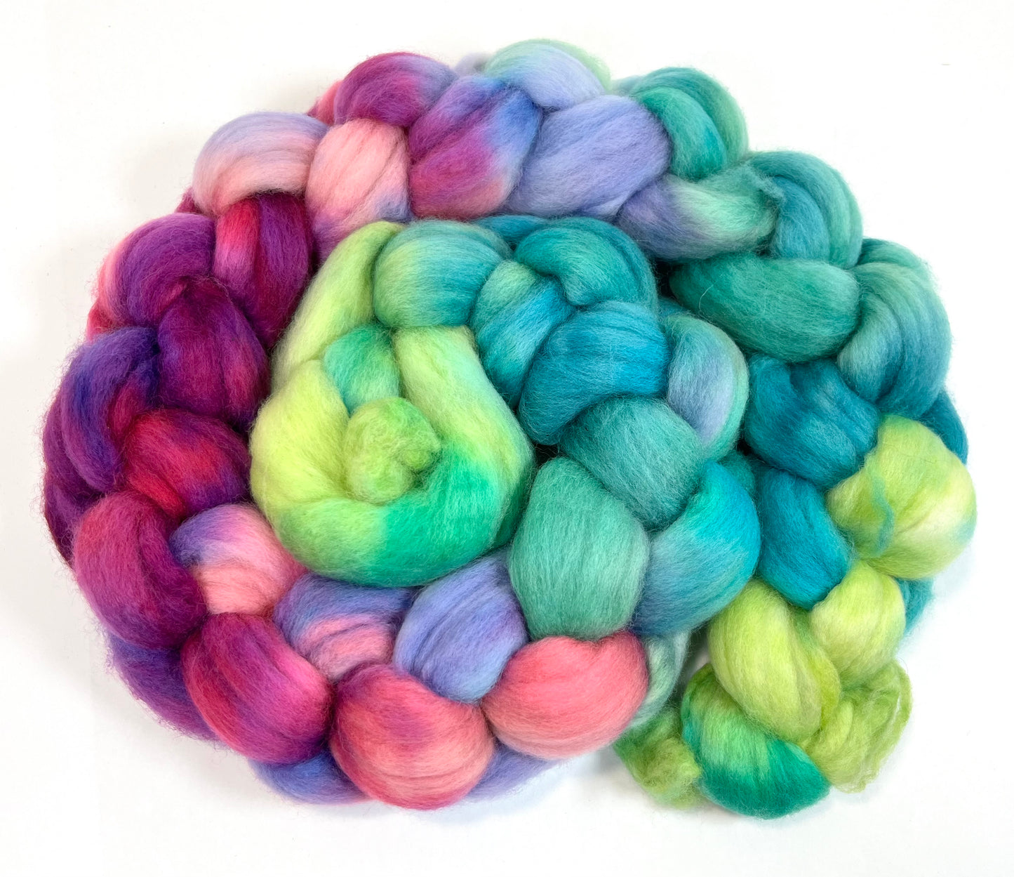 Day's End 0728-02 - 4 oz Polwarth wool combed top, roving, spinning fiber, handspinning, felting, needle felting, weaving supplies