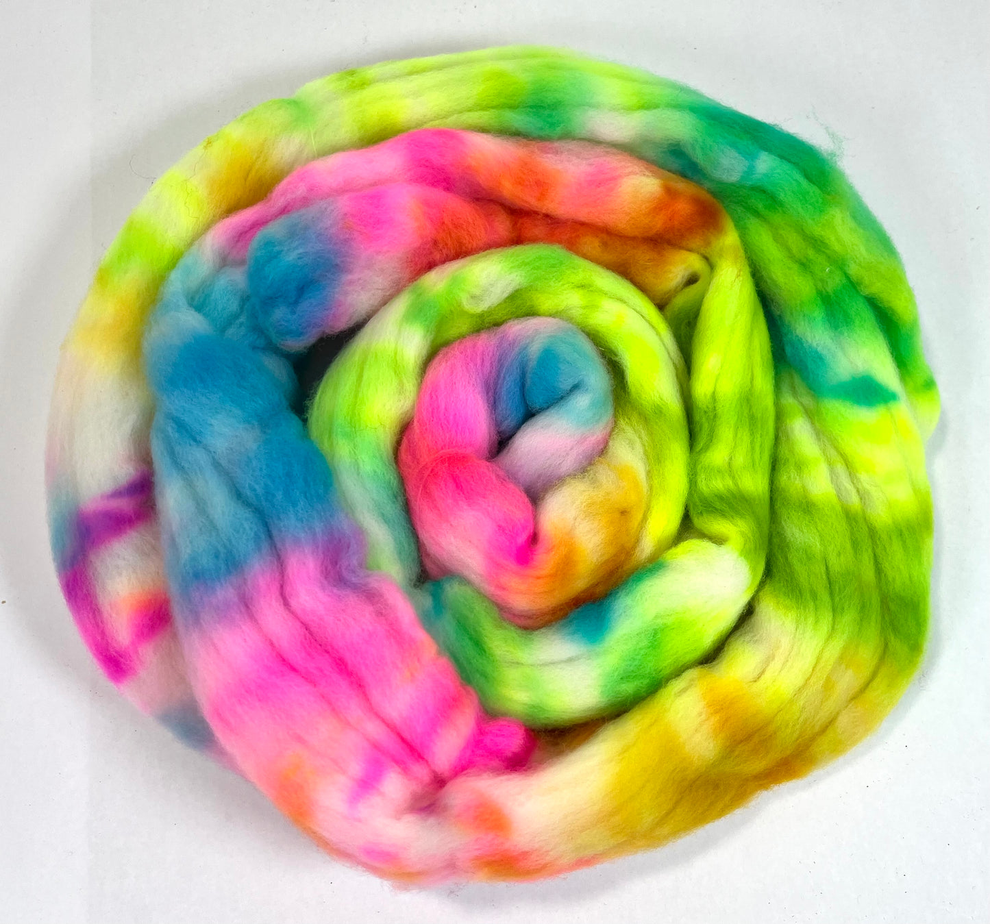 Day's End 0528-04 - 8.6 Targhee wool combed top, roving, spinning fiber, handspinning, felting, needle felting, weaving supplies