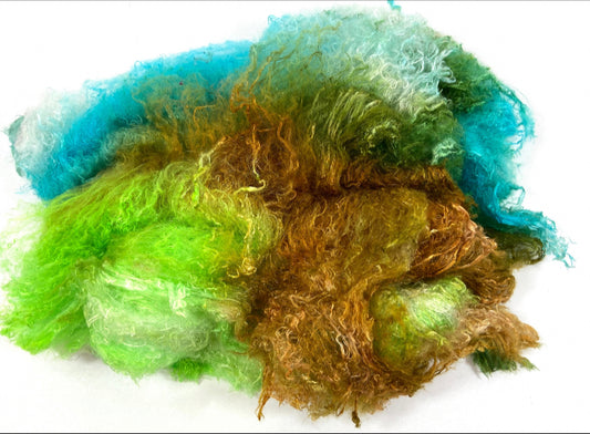 Silk Laps, 0621-08, mulberry silk, nuno, wet felting, spinning fiber, art yarn, handspinning, felting fiber, corespinning