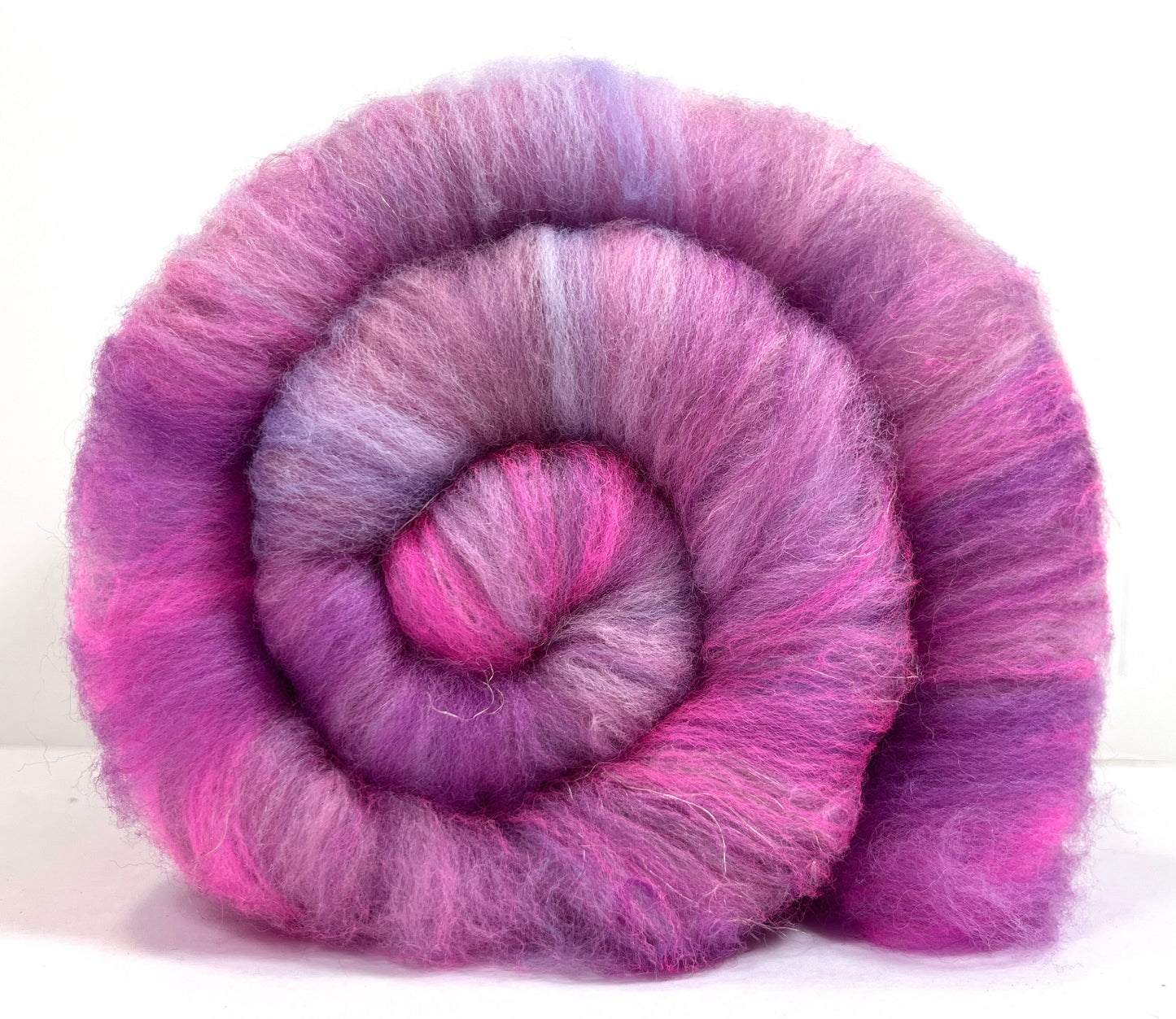 Crayon Box Batt 1027-01 - 3.6 oz Soft wool, NO SPARKLE, spinning fiber, drumcarded, handspinning, nuno, felting wool