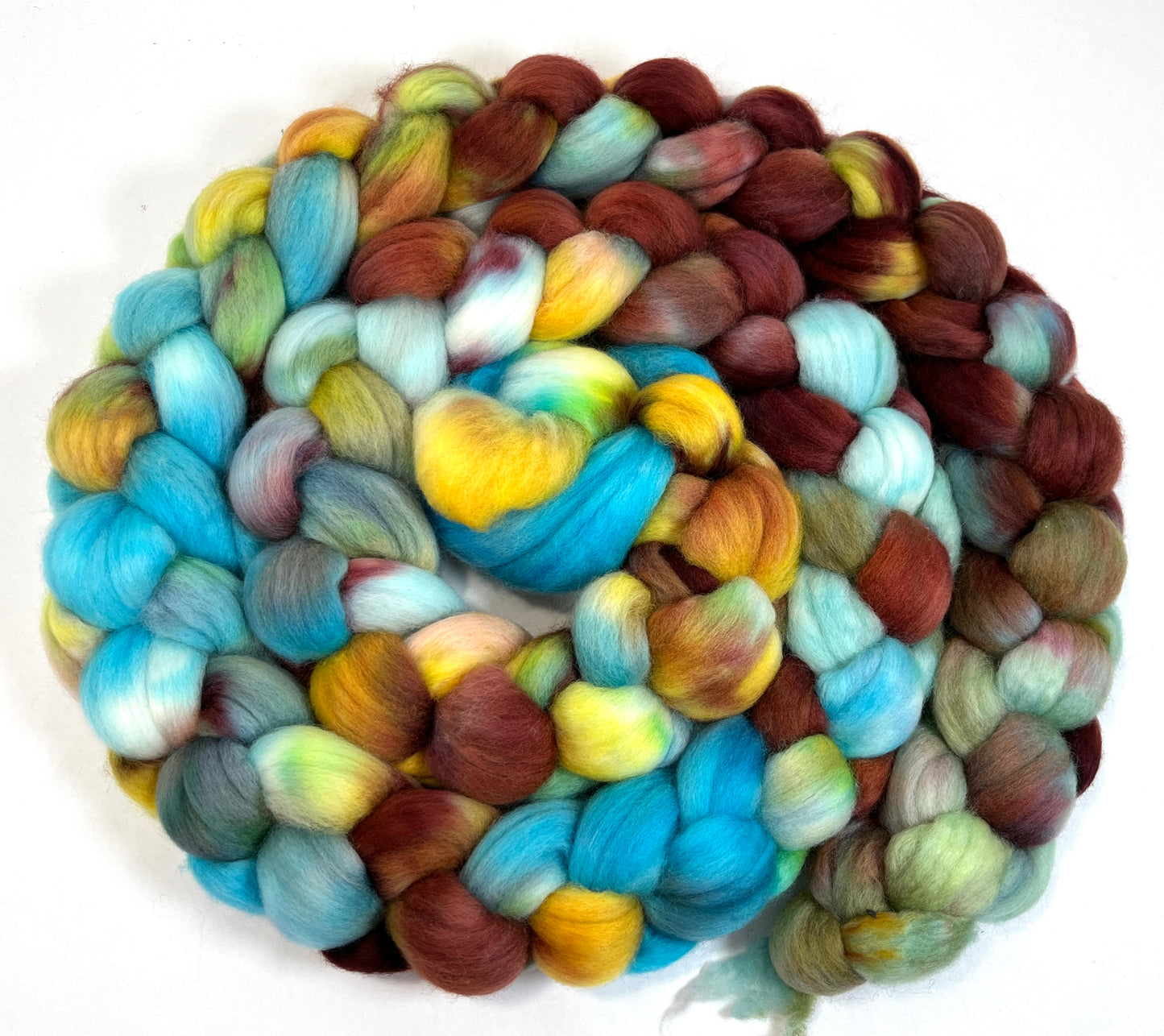 Day's End 1026-04, 8.3 oz Polwarth wool combed top, roving, spinning fiber, handspinning, felting, needle felting, weaving supplies