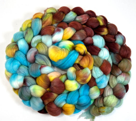 Day's End 1026-04, 8.3 oz Polwarth wool combed top, roving, spinning fiber, handspinning, felting, needle felting, weaving supplies