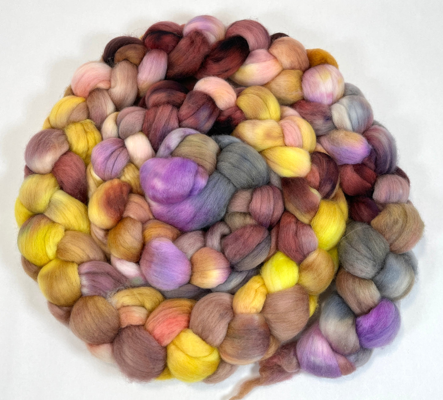 Day's End 1004-03, 8.2 oz Falkland Merino wool combed top, roving, spinning fiber, handspinning, felting, needle felting, weaving supplies
