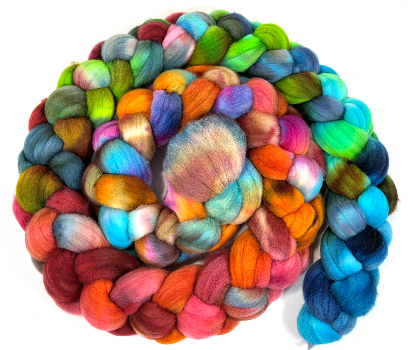 Day's End 0120-02, 9.6 oz Targhee wool combed top, roving, spinning fiber, handspinning, felting, needle felting, weaving supplies