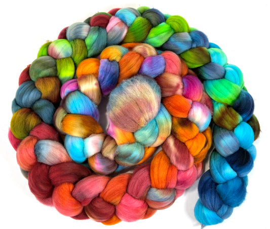 Day's End 0120-02, 9.6 oz Targhee wool combed top, roving, spinning fiber, handspinning, felting, needle felting, weaving supplies