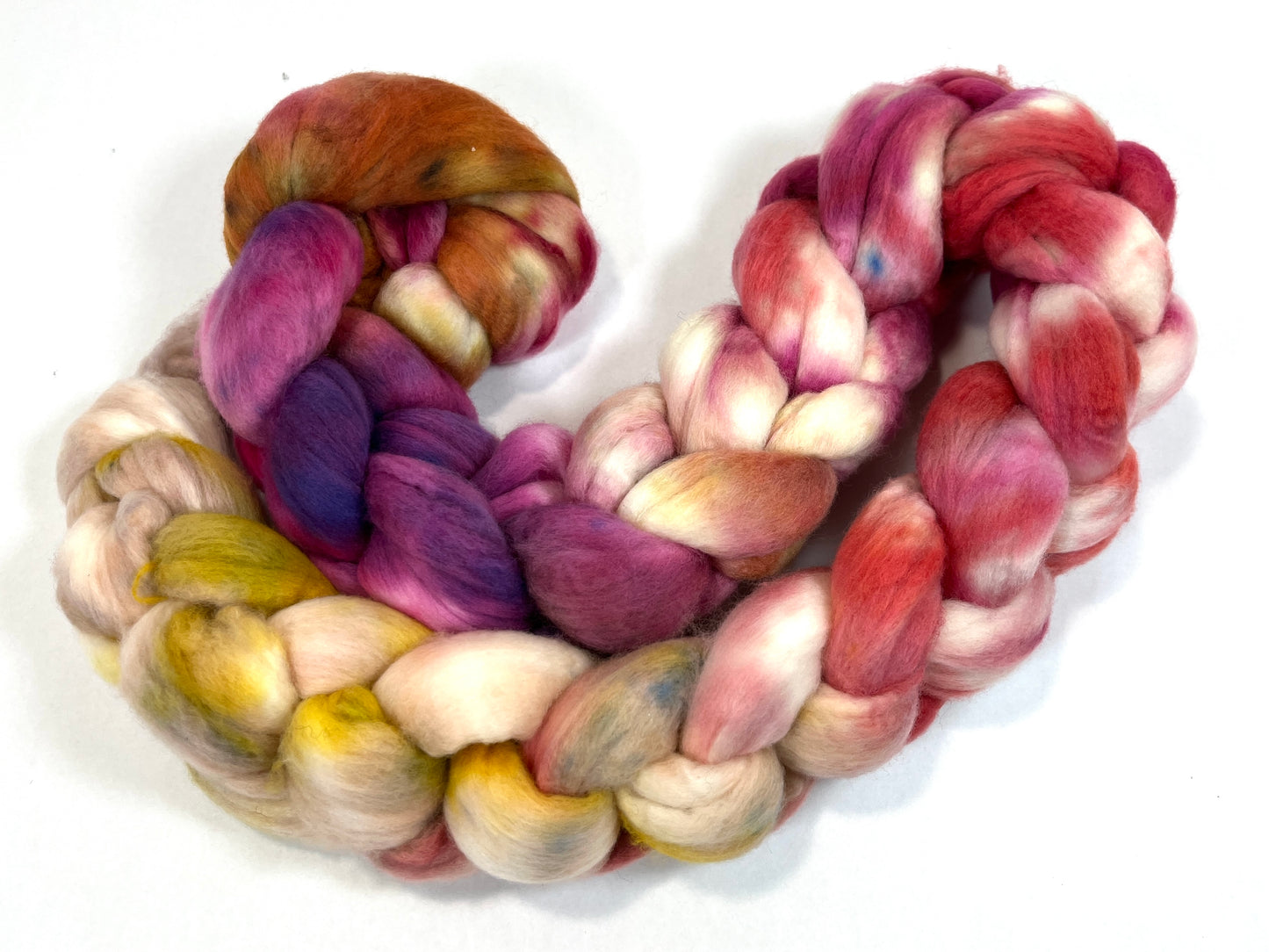 Day's End 1229-02, 4 oz 14.5 micron Merino wool combed top, roving, spinning fiber, handspinning, felting, needle felting, weaving supplies
