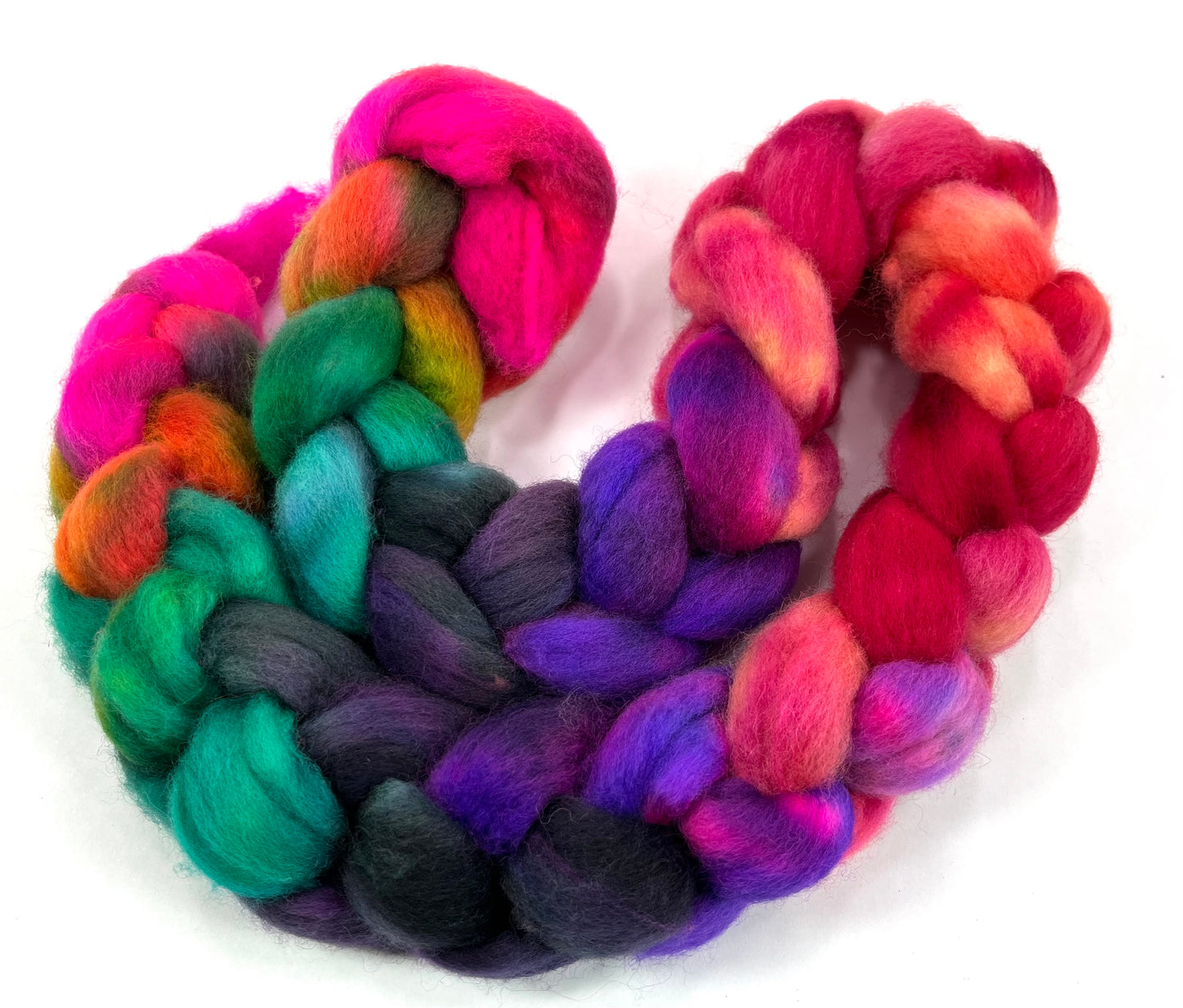 Limited Edition Fantasmic - 4 oz BFL wool combed top, roving, spinning fiber, handspinning, felting, needle felting, weaving supplies