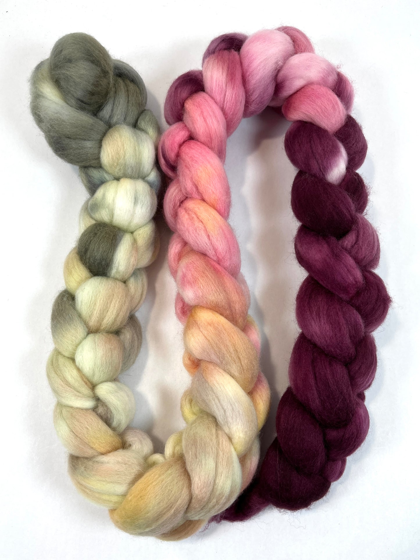 Day's End 1026-02, 5.2 oz Polwarth wool combed top, roving, spinning fiber, handspinning, felting, needle felting, weaving supplies