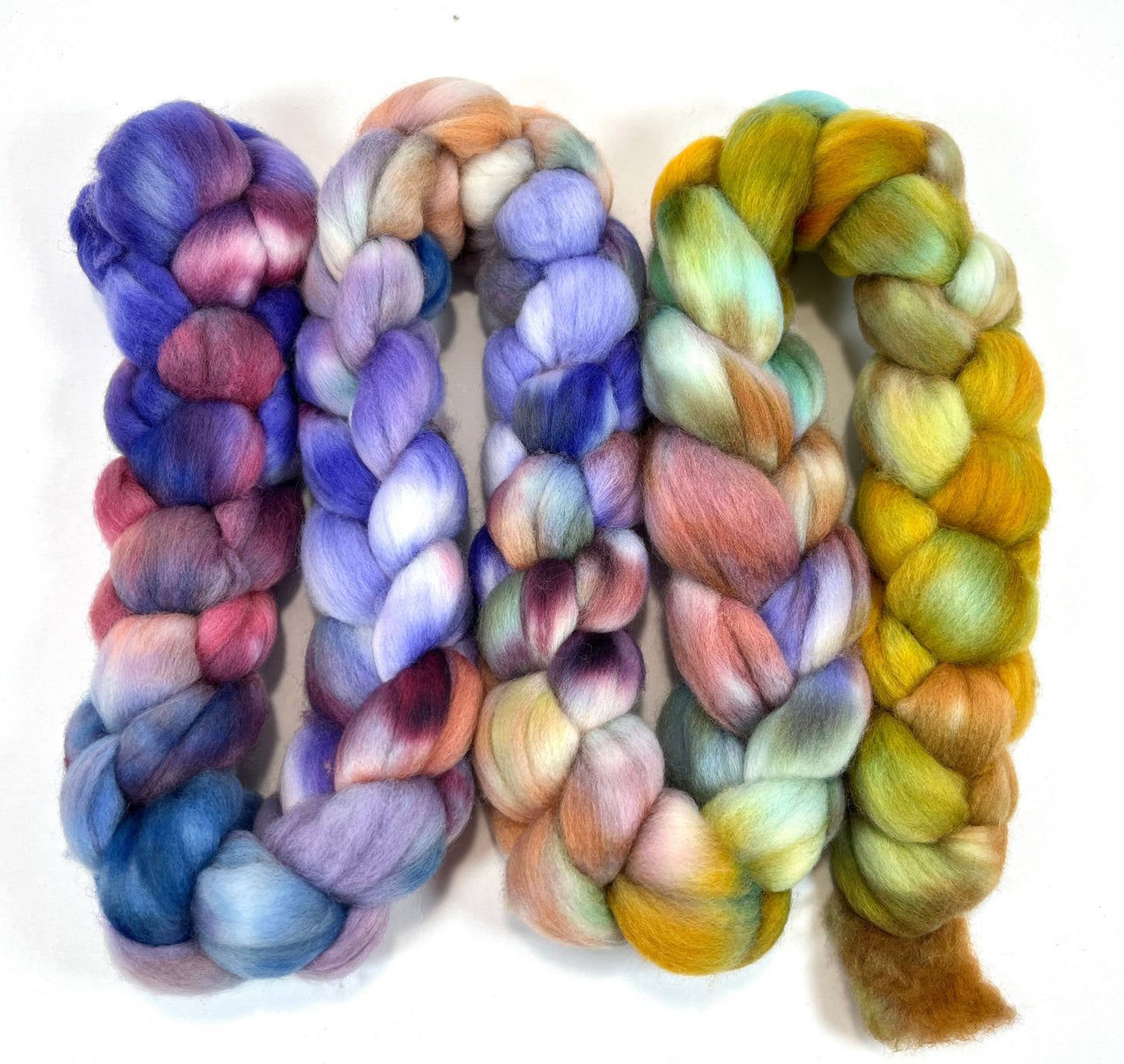 Day's End 0805-01, 7.5 oz Polwarth wool combed top, roving, spinning fiber, handspinning, felting, needle felting, weaving supplies