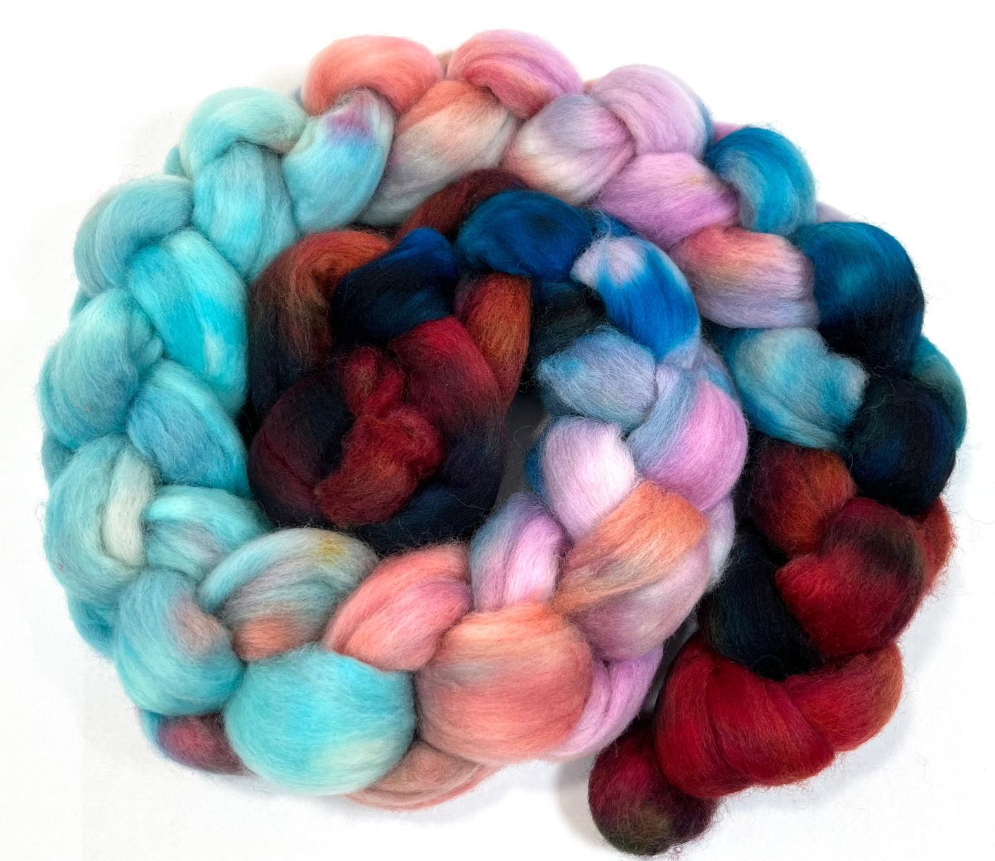Day's End 0506-03 - 4.3 Polwarth wool combed top, roving, spinning fiber, handspinning, felting, needle felting, weaving supplies